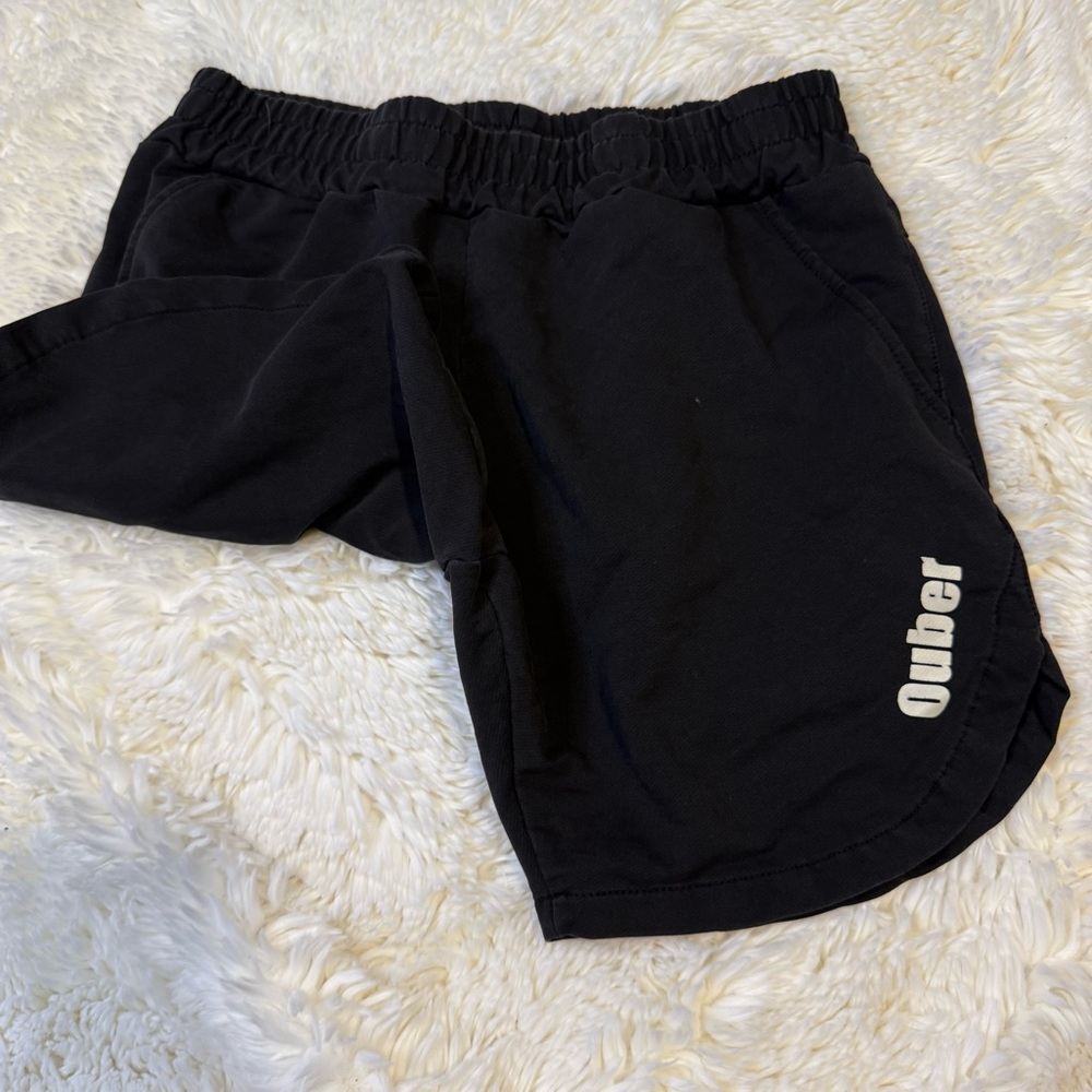 Ouber men’s Black casual Shorts small 4” inseam no liner - Picture 3 of 6